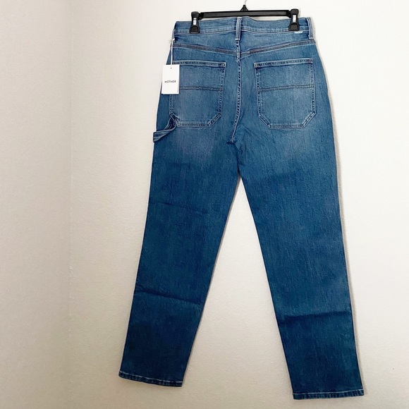 MOTHER Ultra High-Rise Straight Utility Jeans - Picture 10 of 11